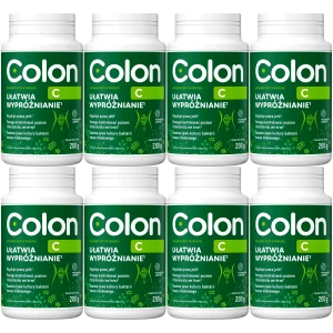 Błonnik probiotyk COLON C Ułatwia trawienie wypróżnianie Proszek 8x200 1,6kg