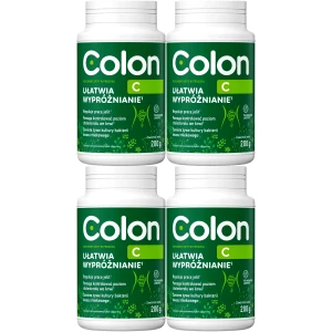 Błonnik probiotyk COLON C Ułatwia trawienie wypróżnianie Proszek 4x200 800g