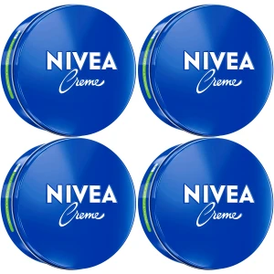 Krem NIVEA Creme nawilżający do ciała twarzy Niebieski puszka 4x400 1,6L