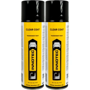 Odporny Lakier bezbarwny INNOTEC OEM UV Połysk Spray 2x500 1L