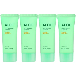 Żel do opalania ciała i twarzy Holika Holika Aloe 50 SPF Sun Gel 4x (1)