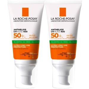 Żel-krem do twarzy LA ROCHE-POSAY Anthelios z filtrem SPF50 UVB UVA 2x 50ml