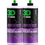 Pasta polerska 3D 425 Speed All In 1 One Step Trwała AIO 2x 946ml