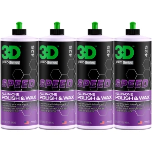 Pasta polerska 3D 425 Speed All In 1 One Step Trwała AIO 4x 946ml
