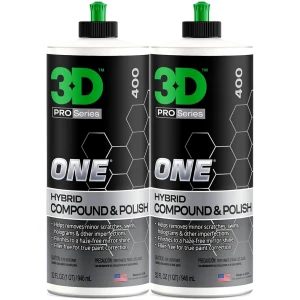 Pasta polerska 3D 400 One Hybrid Trwała korekta lakieru 2x 946ml