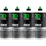 Pasta polerska 3D 400 One Hybrid Trwała korekta lakieru 4x 946ml