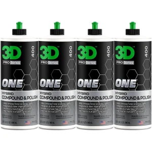Pasta polerska 3D 400 One Hybrid Trwała korekta lakieru 4x 946ml