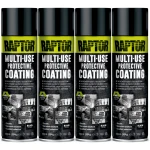 Raptor Powłoka ochronna UPOL Multi Use Coating Black 1K Spray 4x 450ml