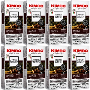 Kapsułki Kimbo Espresso Barista Ristretto Nespresso 8x10 80 szt.