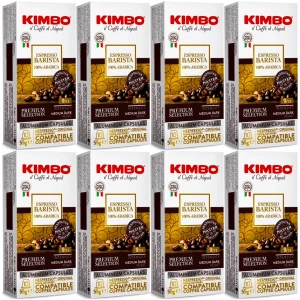 Kapsułki Kimbo Espresso Barista 100% Arabica Nespresso 8x10 40 szt.