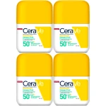 Niewidoczny Fluid przeciwsłoneczny CeraVe matujący SPF 50+ 4x 50ml