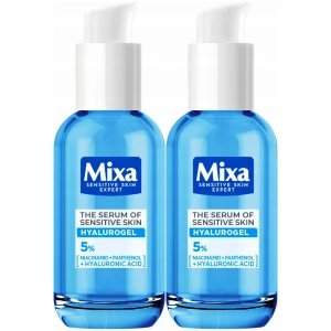 Serum dla Skóry Wrażliwej Mixa Hyalurogel Kwas Hialuronowy 2x30 60ml
