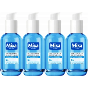 Serum dla Skóry Wrażliwej Mixa Hyalurogel Kwas Hialuronowy 4x30 120ml