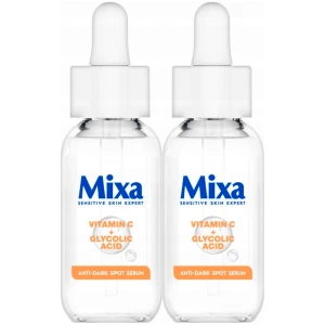 Serum Przeciw Przebarwieniom Mixa Lab z Witaminą C i Kwasem Glikolowym 2x30 60ml