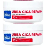 Regenerujący Krem Mixa Urea Cica Repair+ do Skóry Twarzy Suchej 2x150 300ml