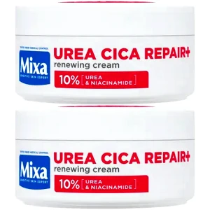 Regenerujący Krem Mixa Urea Cica Repair+ do Skóry Twarzy Suchej 2x150 300ml