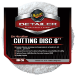 Gąbka polerska z mikrofibry MEGUIAR'S DA Microfiber Cutting Disc 6"