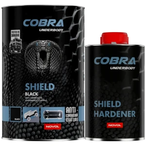 Antykorozyjna powłoka Grunt epoxyd Novol Cobra Shield Czarny 1L + Utwardzacz