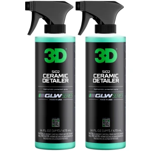 Hydrofobowy quick detailer 3D GLW Ceramic Sio2 Trwały Połysk 2x 473ml