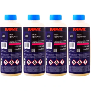 Żel do usuwania powłok RANAL Paint Remover Gel Zmywacz 4x1 4kg