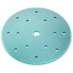 Gąbka ścierna, krążek SIA 7972 siasponge 15 otw. 150mm superfine (20 szt.)