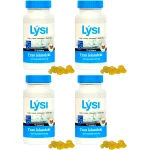 Tran islandzki LYSI kapsułki Omega 3 Witaminy A D E 500 mg 4x120 480 szt.