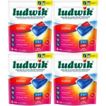 Kapsułki do prania Ludwik Tkaniny Kolorowe Color 2 in 1 4x44 176 szt.