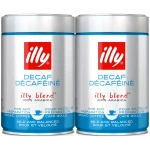 Kawa mielona bez kofeiny ILLY Decaf bezkofeinowa puszka 2x250 500g