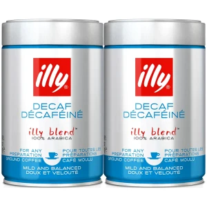 Kawa mielona bez kofeiny ILLY Decaf bezkofeinowa puszka 2x250 500g