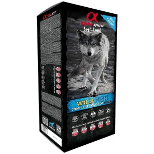 Karma dla psów ALPHA SPIRIT Wild Fish Biała Ryba 85% Półmiękka 9kg 