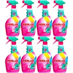 Odplamiacz usuwanie plam Perlux Oxy Uniwersalny Jasne i Kolor Spray 8x