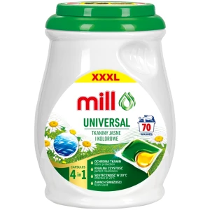 Kapsułki do Prania Mill Professional 4 in 1 20C Uniwersalne 70 szt.