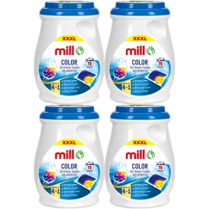 Kapsułki do Prania koloru Mill Professional 4 in 1 20C Color 4x70 280 szt.