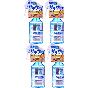 Płyn do kokpitu plastików SOFT99 Wash Mist APC Antybakteryjny Spray 4x 300ml