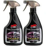 Mycie czyszczenie felg SOFT99 Iron Terminator Deironizer Spray 2x500 1L