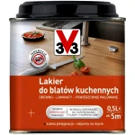 Lakier do drewna blatów kuchennych V33 Bezbarwny satyna 500ml