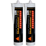 Uszczelniacz Butylowy SIKA Lastomer 710 Czarny Plastyczny 2x 310ml