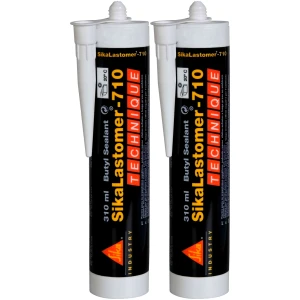 Uszczelniacz Butylowy SIKA Lastomer 710 Czarny Plastyczny 2x 310ml