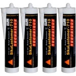 Uszczelniacz Butylowy SIKA Lastomer 710 Czarny Plastyczny 4x 310ml