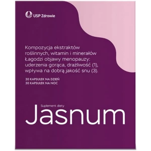 Łagodzenie objawów menopauzy Jasnum Koniczyna czerwona 30+30 szt.