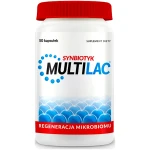 Regeneracja mikrobiomu jelit Multilac synbiotyk probiotyk + prebiotyk 50 szt.