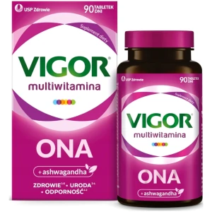 Multiwitamina Vigor ONA witaminy i minerały dla kobiet tabletki 90 szt.
