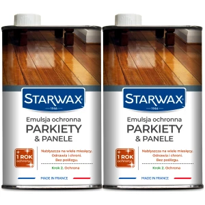 Emulsja ochronna do podłóg STARWAX Parkiety & Panele Drewno 2x1 2L