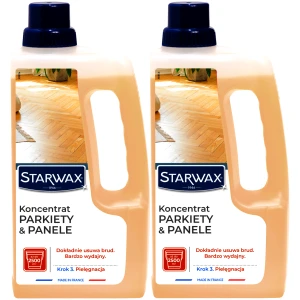 Koncentrat do mycia podłóg STARWAX Parkiety & Panele Drewno 2x1 2L