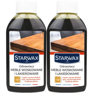 Odnawiacz do mebli STARWAX drewno Jasne Czyści Maskuje 2x 250ml