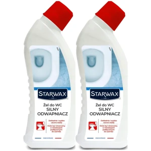 Żel do WC Starwax Silny odwapniacz Usuwa Kamień 2 x 650ml