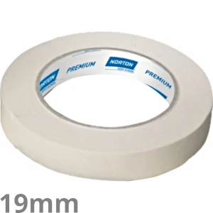 Taśma maskująca NORTON Premium 100°C 19mm x 50m (1)
