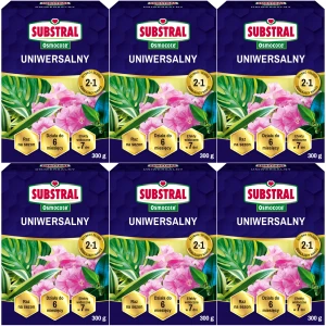 Nawóz uniwersalny SUBSTRAL Osmocote 2w1 długo działający granulat 6x300 1,8kg
