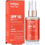 Lekki Krem z Filtrem Fotoochronny Tołpa SPF 50 PA ++++ Ideal Age 30ml