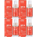 Lekki Krem z Filtrem Fotoochronny Tołpa SPF 50 Ideal Age 4x30 120ml